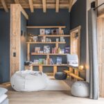 chalet ovalala val disere living room library read 2